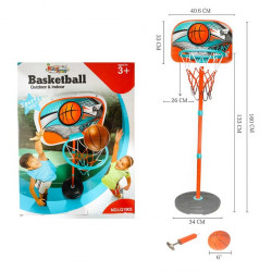 Ensemble de jeu basket-ball portable réglable 133-160 cm
