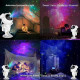 Lampe décorative - Projection de lumière astronaute 8 effets