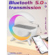 Veilleuse intelligente 3en1 LED RGB - Haut-parleur Bluetooth Chargeur