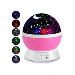 Star Master Veilleuse Projection LED rotative - Lampe d'ambiance Chambre d'enfants