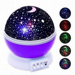 Star Master Veilleuse Projection LED rotative - Lampe d'ambiance Chambre d'enfants