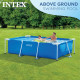 Intex Piscine hors-sol tubulaire 260x160x65 cm