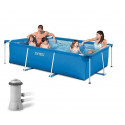 Intex Piscine hors-sol tubulaire 260x160x65 cm + pompe filtration C530