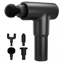 Pistolet de Massage - Masseur musculaire - Relaxation du corps - Gris
